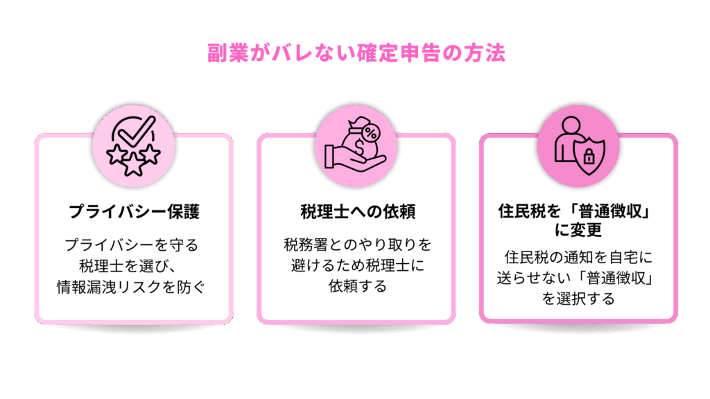 デリヘルに強い税理士が教える!副業がバレない&家族にバレない確定申告方法